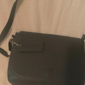 MANCINI PEBBLED LADIES LEATHER BAG